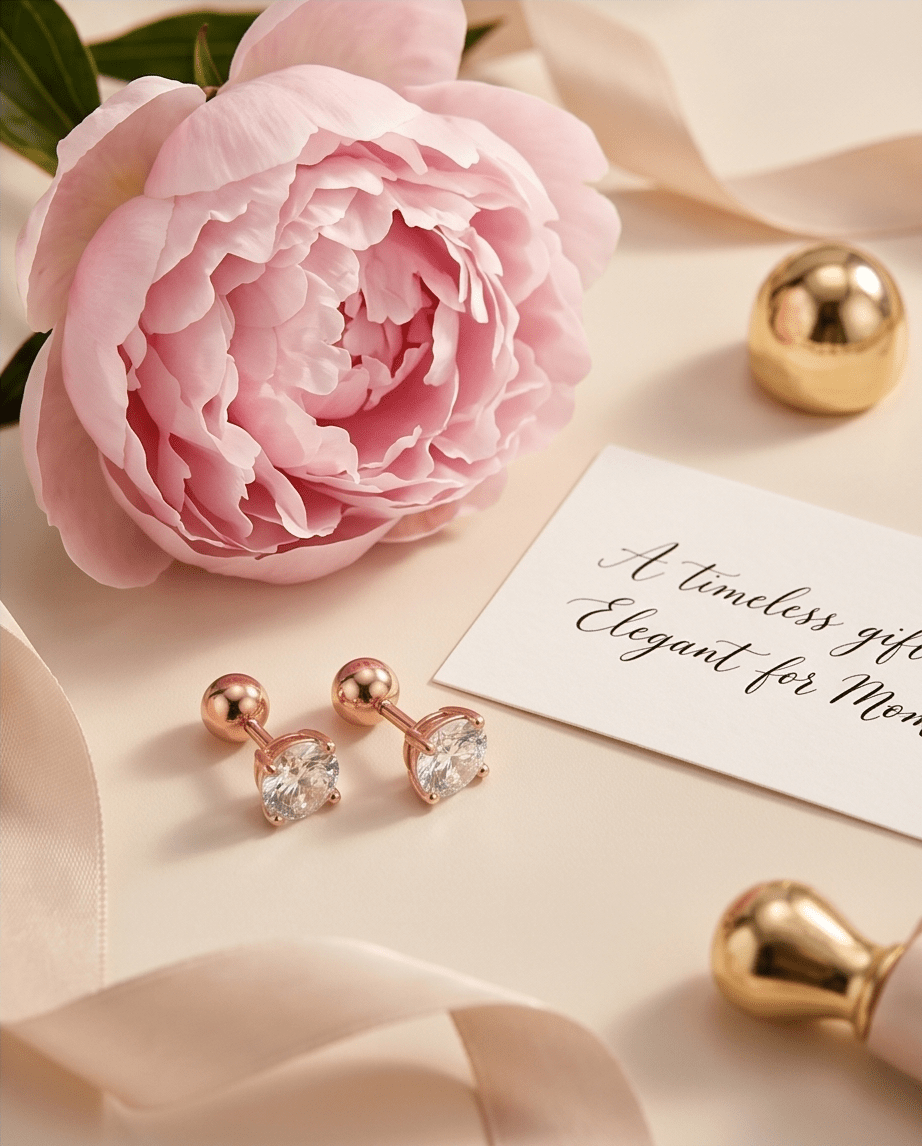 2 Carat Moissanite Stud Earrings 925 Sterling Silver - Crowned Energy CO.