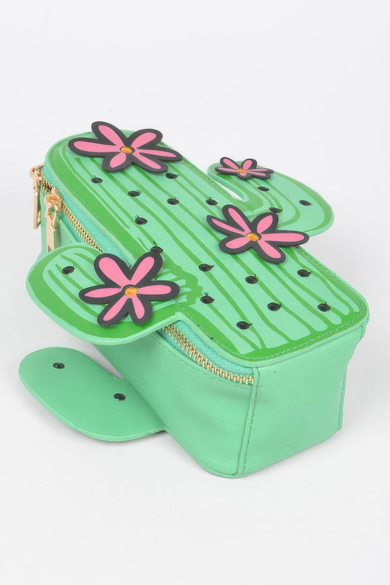 Crowned Energy CO. Green CCWHOLESALECLOTHING Clutch 🌵 Desert Dreamer Cactus Crossbody
