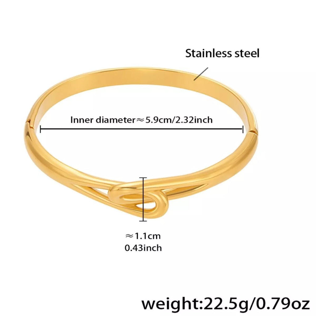 Crowned Energy CO. Style A / One Size Trendsi Jewelry 18K Gold-Plated Zircon Bracelet