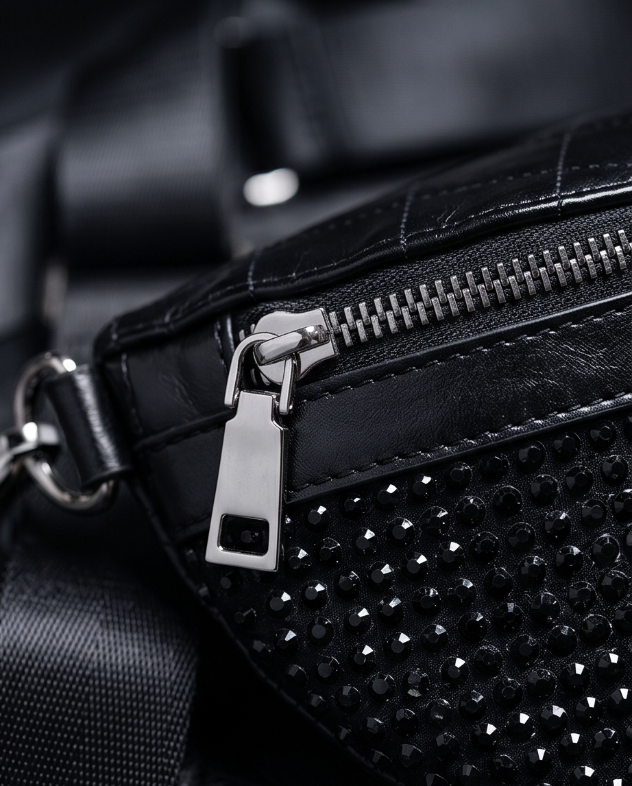 Stone Studded Crossbody Bag