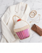 Ice Cream Sundae Clutch Bag – Whimsical Novelty Design