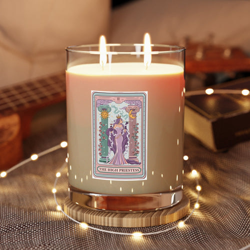 Crowned Energy CO. One size / White Tea and Fig Printify Home Decor Aromatherapy Candle, Eco-Friendly Gift, Home Décor, Relaxation Candle