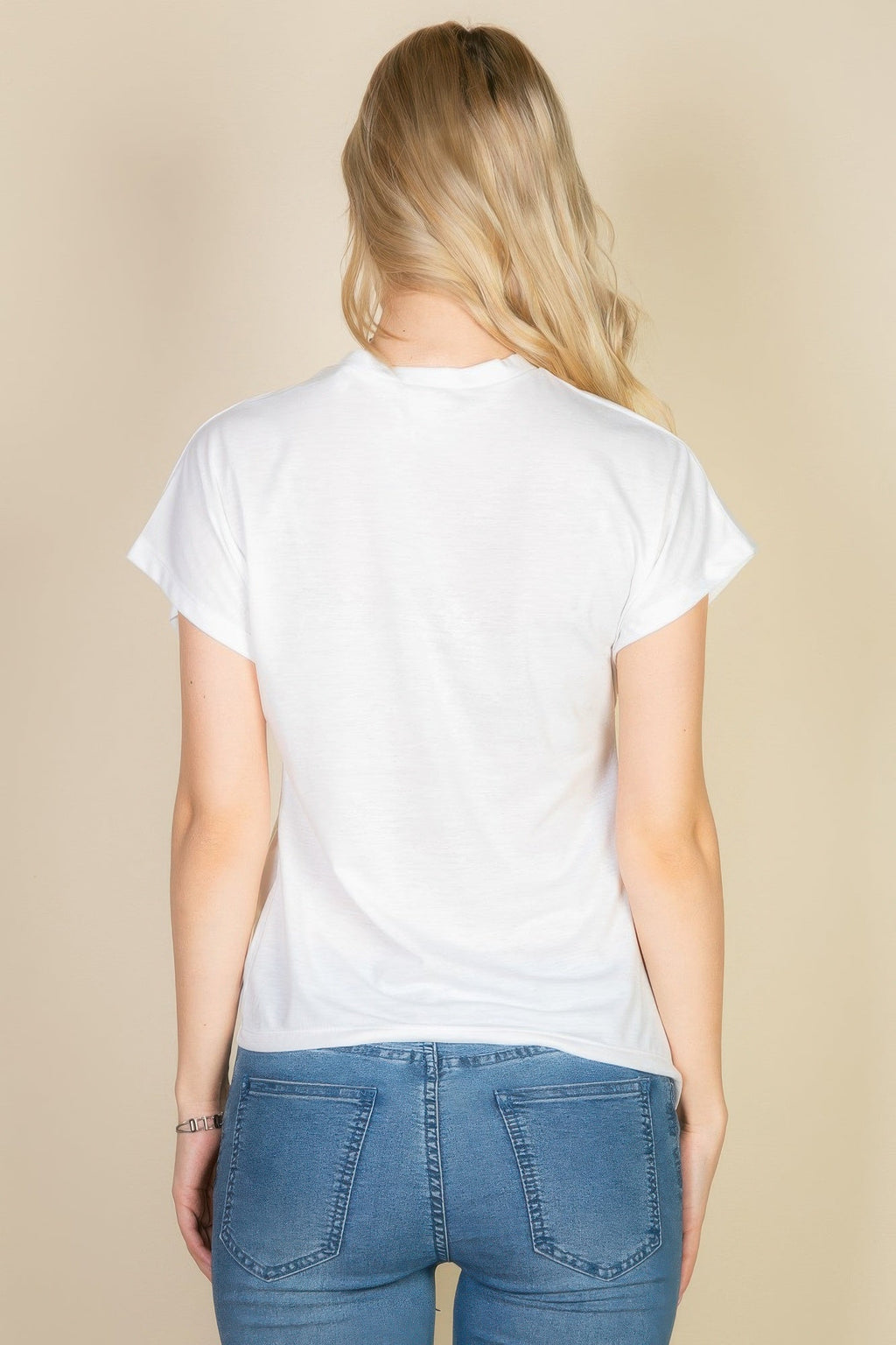 Crowned Energy CO. Black / S CCWHOLESALECLOTHING T-Shirt Batwing Sleeve Twist Front Tee