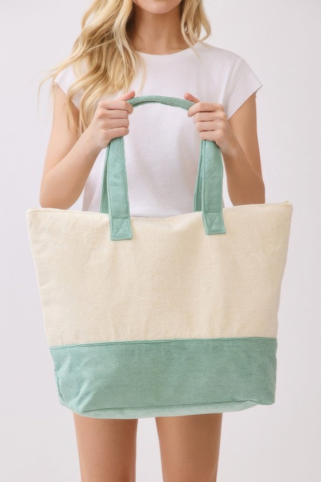 Beach Bum Terry Tote - Crowned Energy CO.