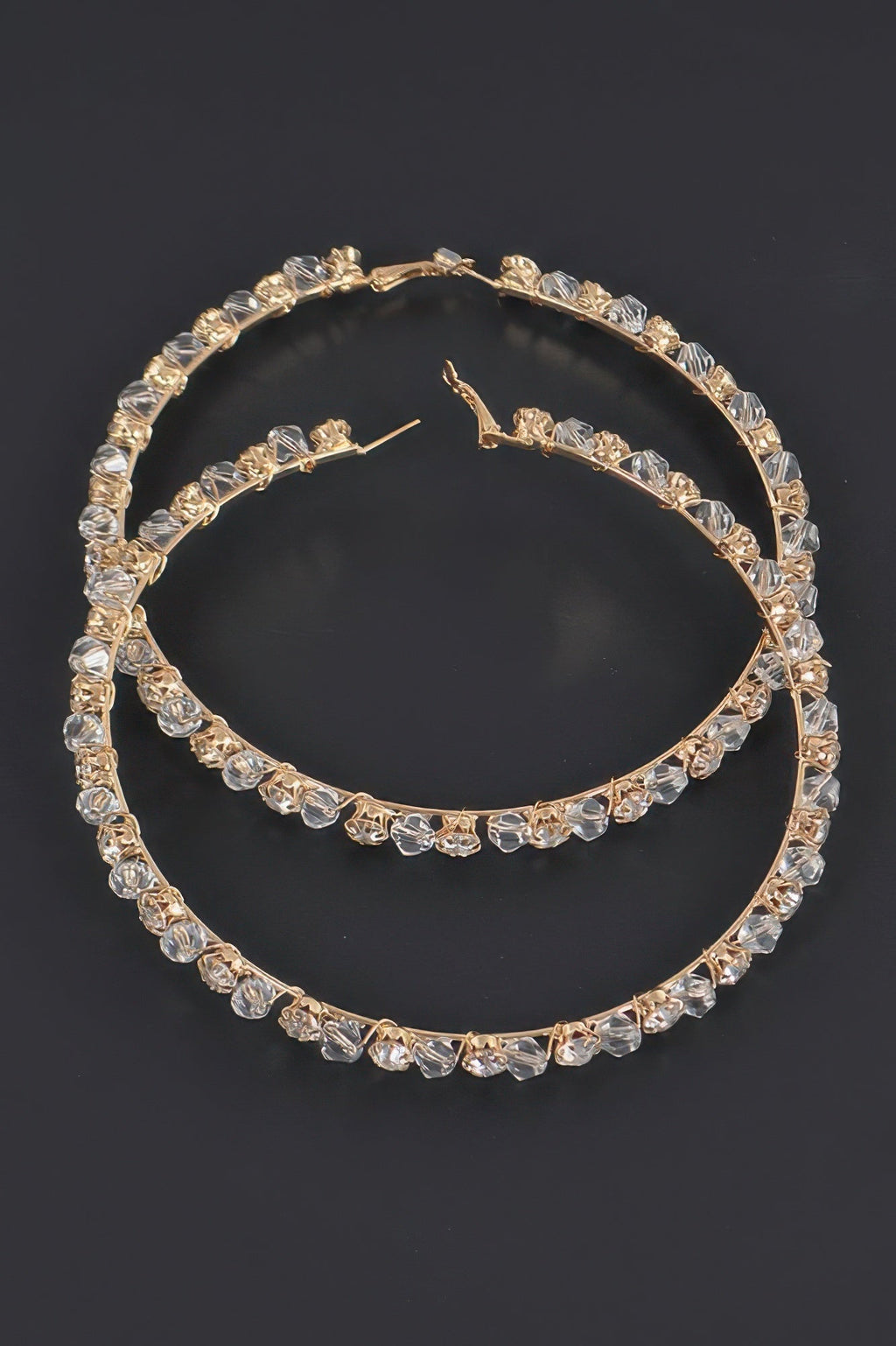 Big Size Hoop Earrings - Crowned Energy CO.