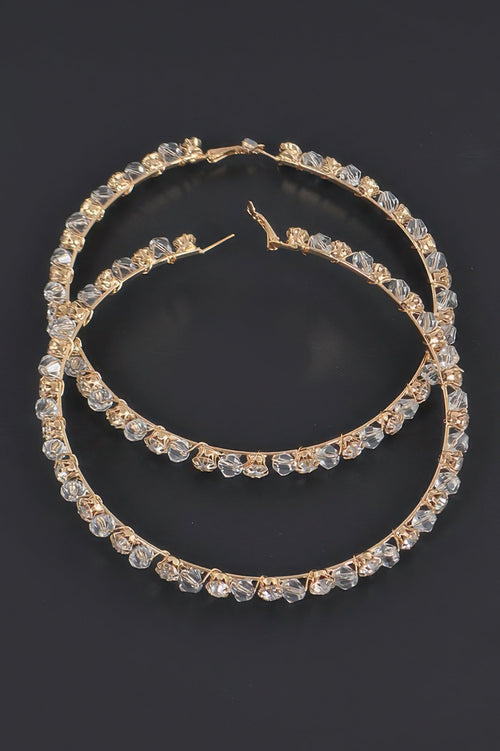 Big Size Hoop Earrings - Crowned Energy CO.