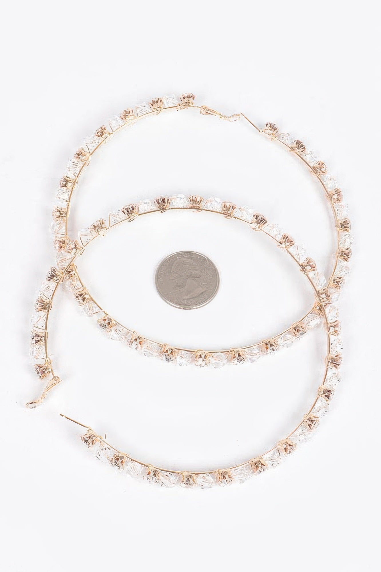 Big Size Hoop Earrings - Crowned Energy CO.