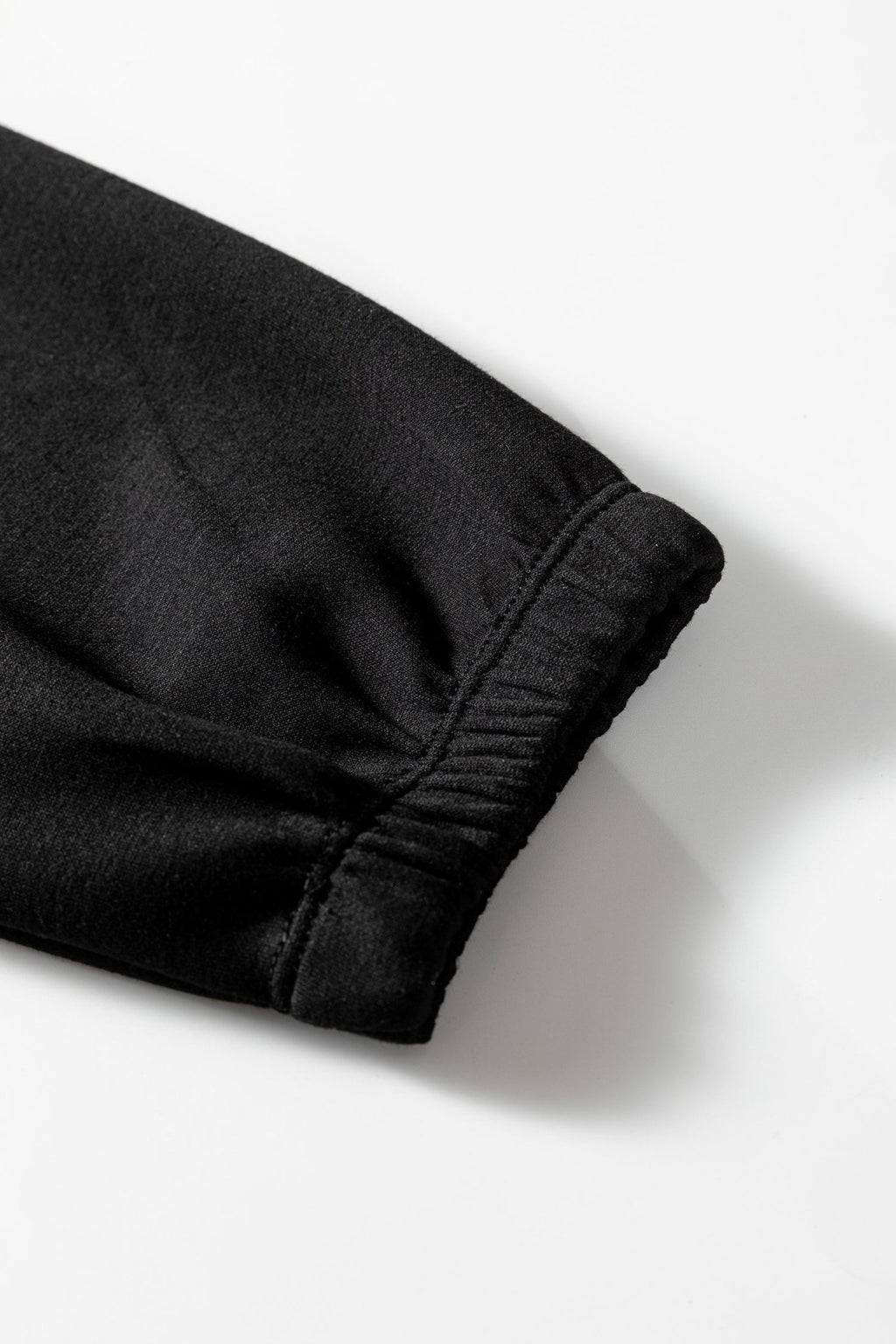 Black Leopard Contrast Drawstring Hood Drop Shoulder Loose Top - Crowned Energy CO.