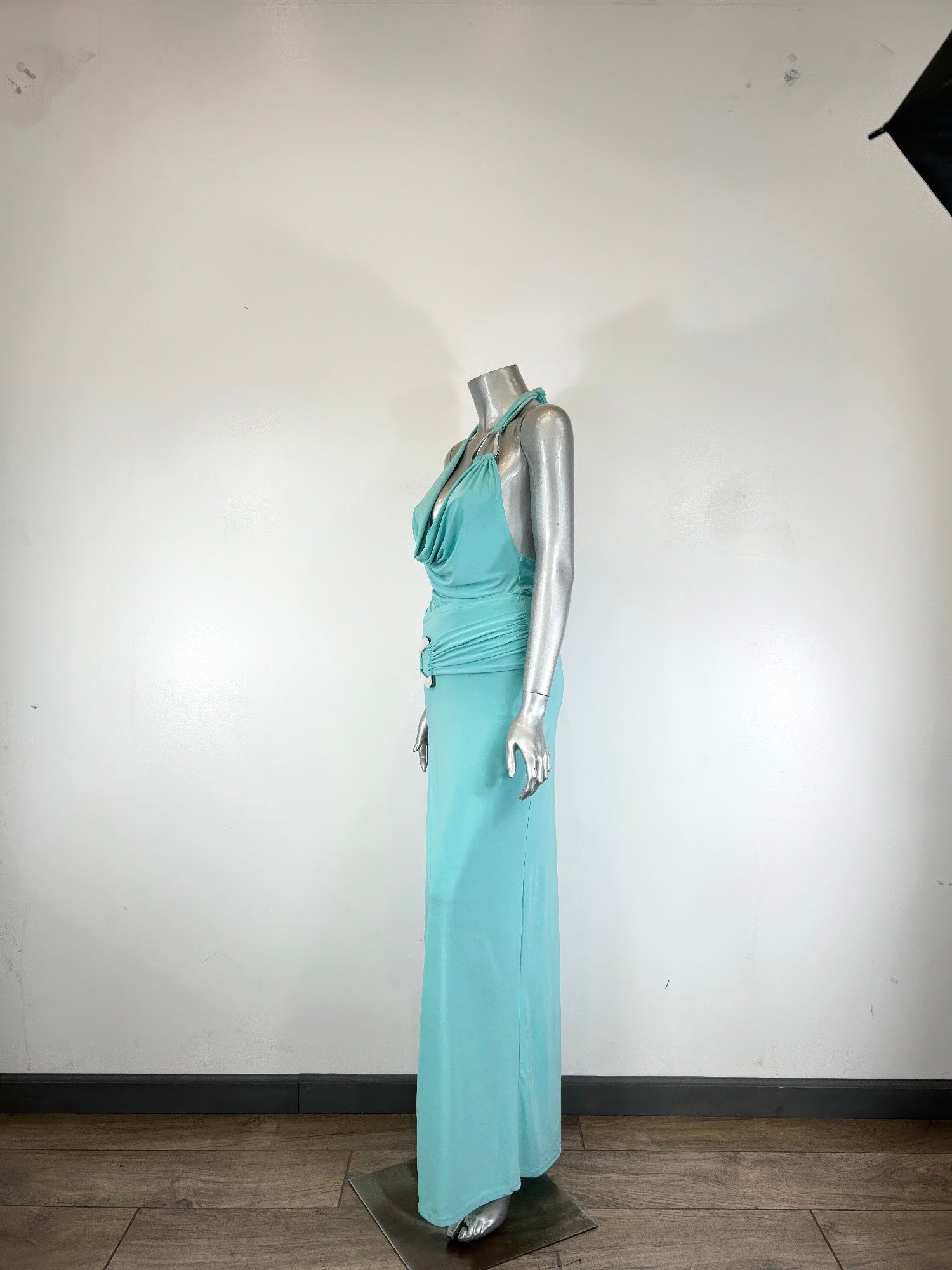 Body Suit Skirt Set Halter Neck Tie - Crowned Energy CO.