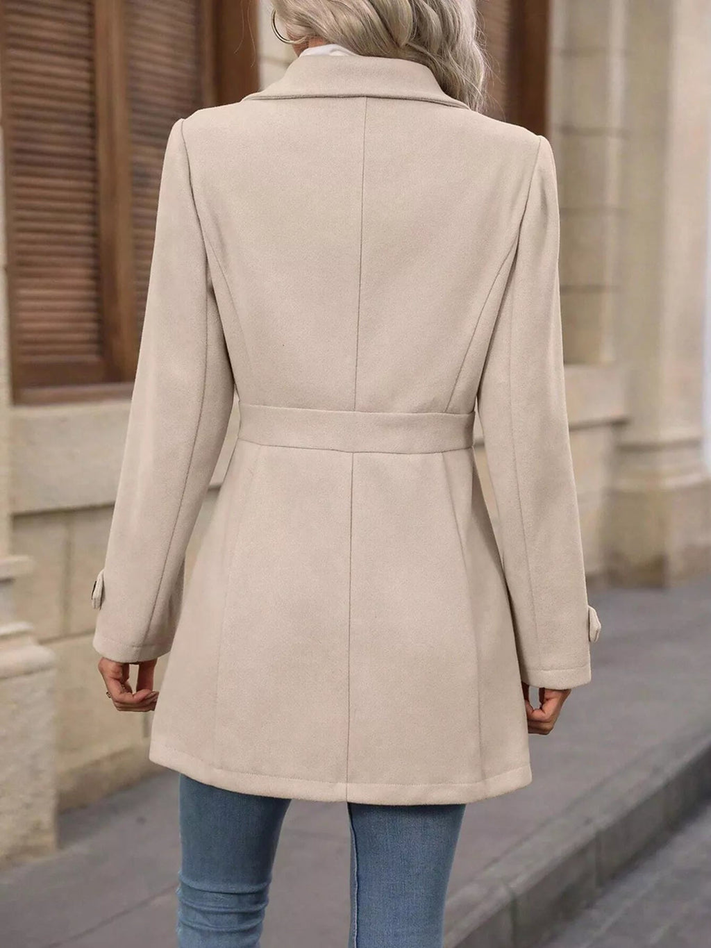Button Up Long Sleeve Outerwear - Crowned Energy CO.