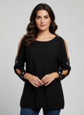 Cable & Gauge Pullover Sweater - Crowned Energy CO.