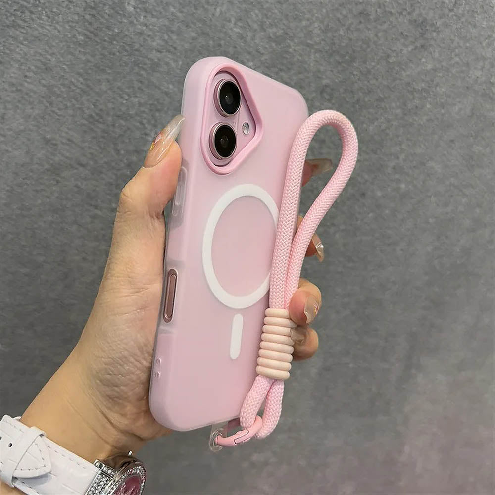 Candy Color Lanyard iPhone Case | ZAKAPOP - Crowned Energy CO.
