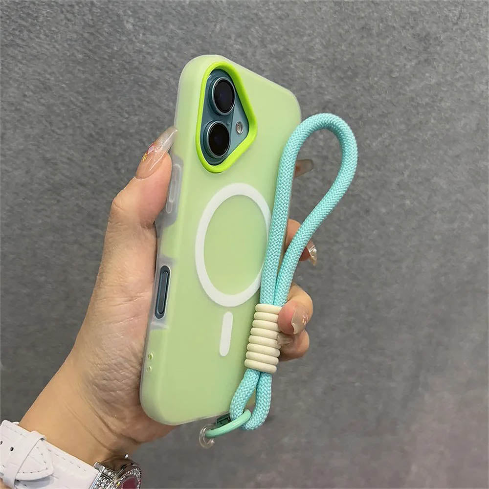 Candy Color Lanyard iPhone Case | ZAKAPOP - Crowned Energy CO.