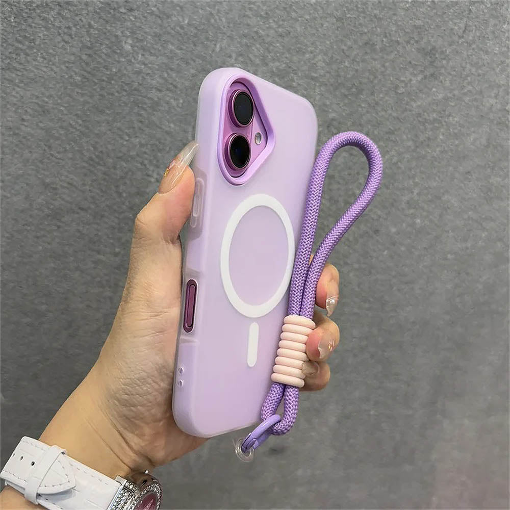 Candy Color Lanyard iPhone Case | ZAKAPOP - Crowned Energy CO.