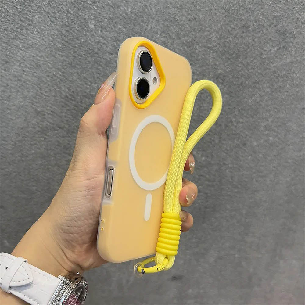 Candy Color Lanyard iPhone Case | ZAKAPOP - Crowned Energy CO.