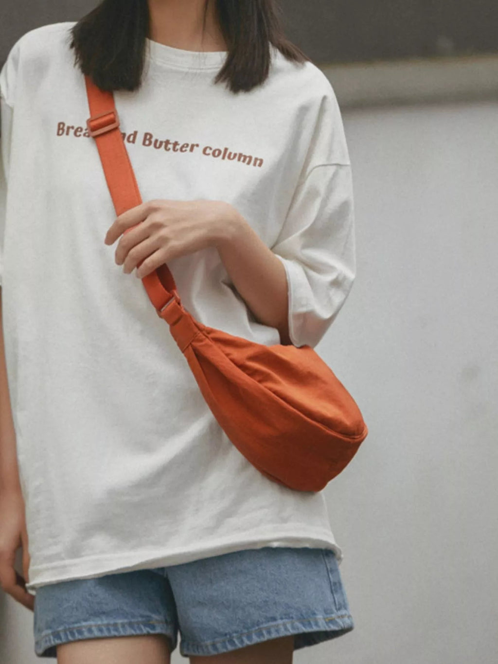 Casual Lightweight Crescent Crossbody Bag - Crowned Energy CO.