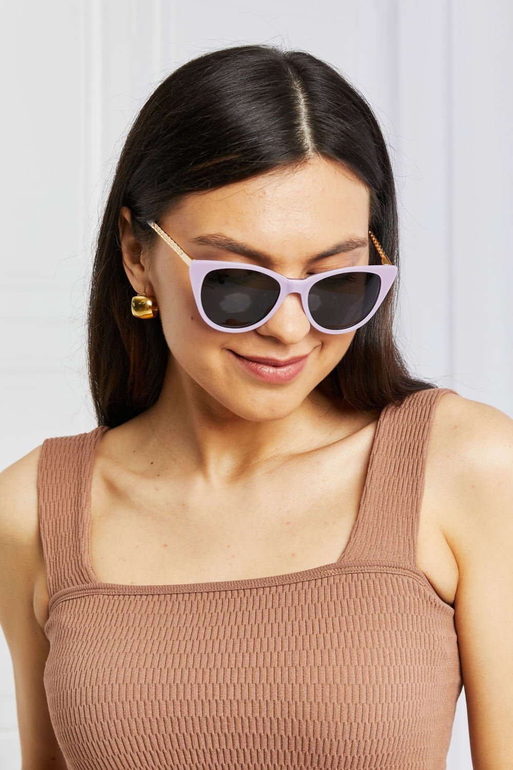 Cat - Eye Acetate Frame Sunglasses - Crowned Energy CO.