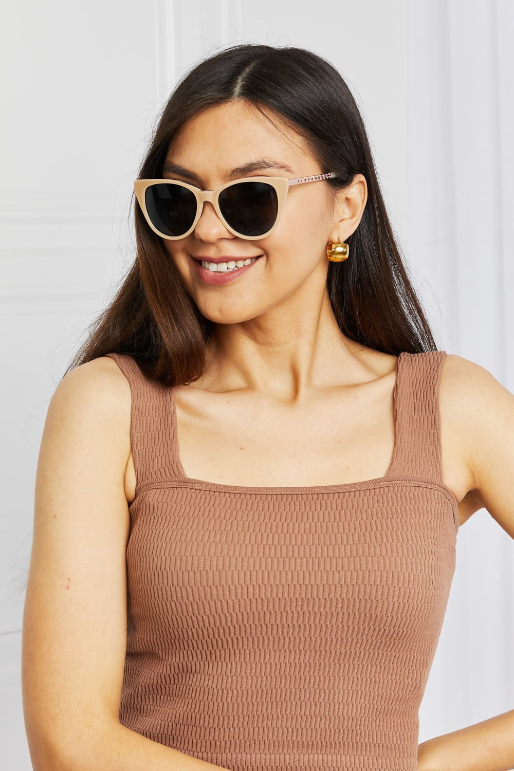 Cat - Eye Acetate Frame Sunglasses - Crowned Energy CO.