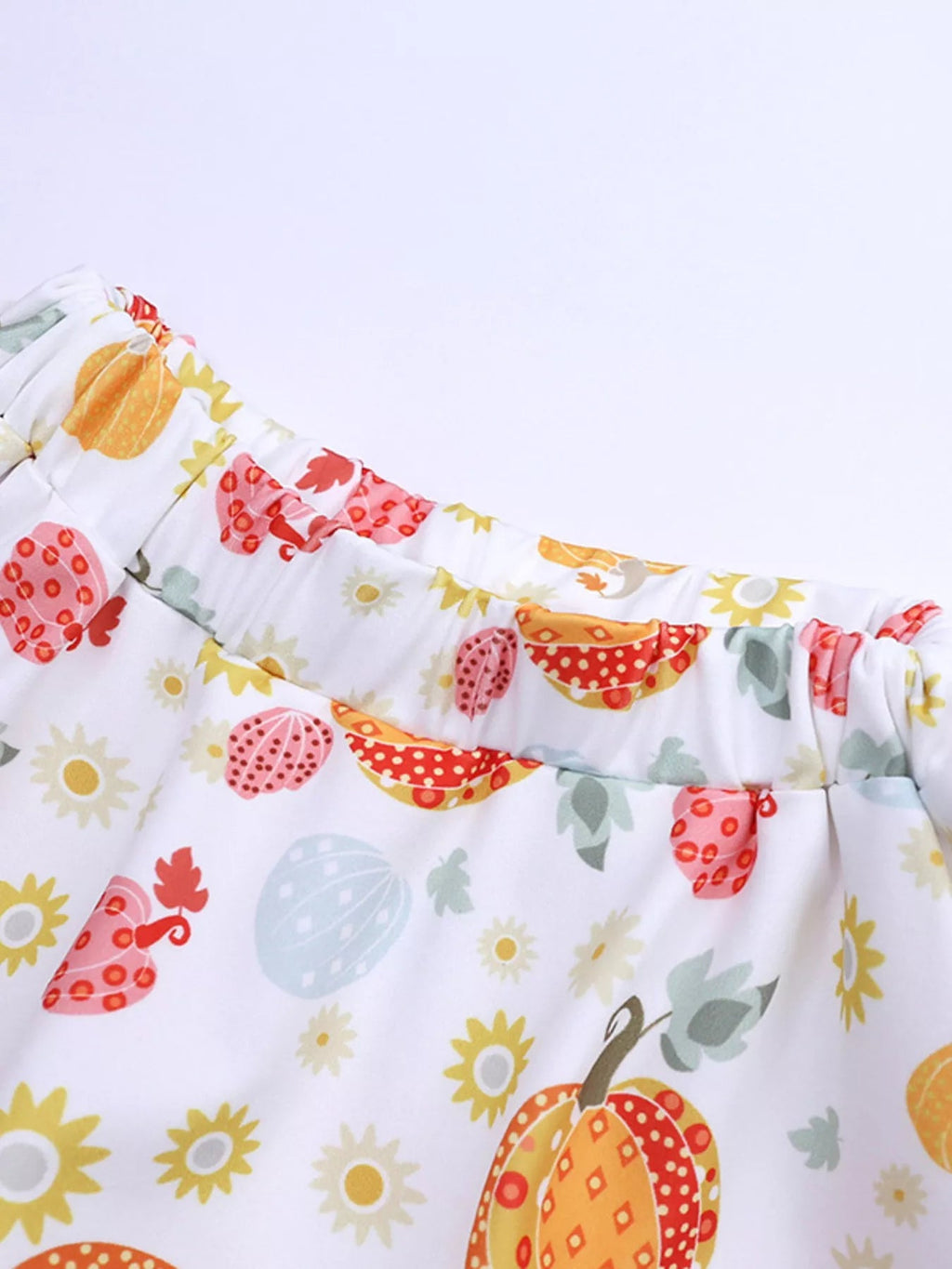 Children's First Thanksgiving Top and Skirt Outfit Set - Crowned Energy CO.