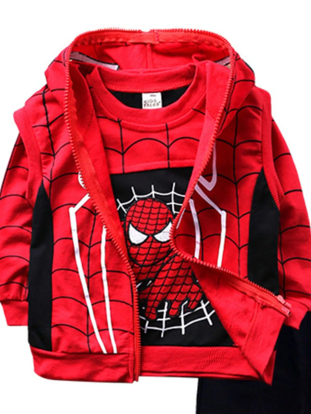 Children's Spiderman 3 - Piece Outfit Set - Crowned Energy CO.