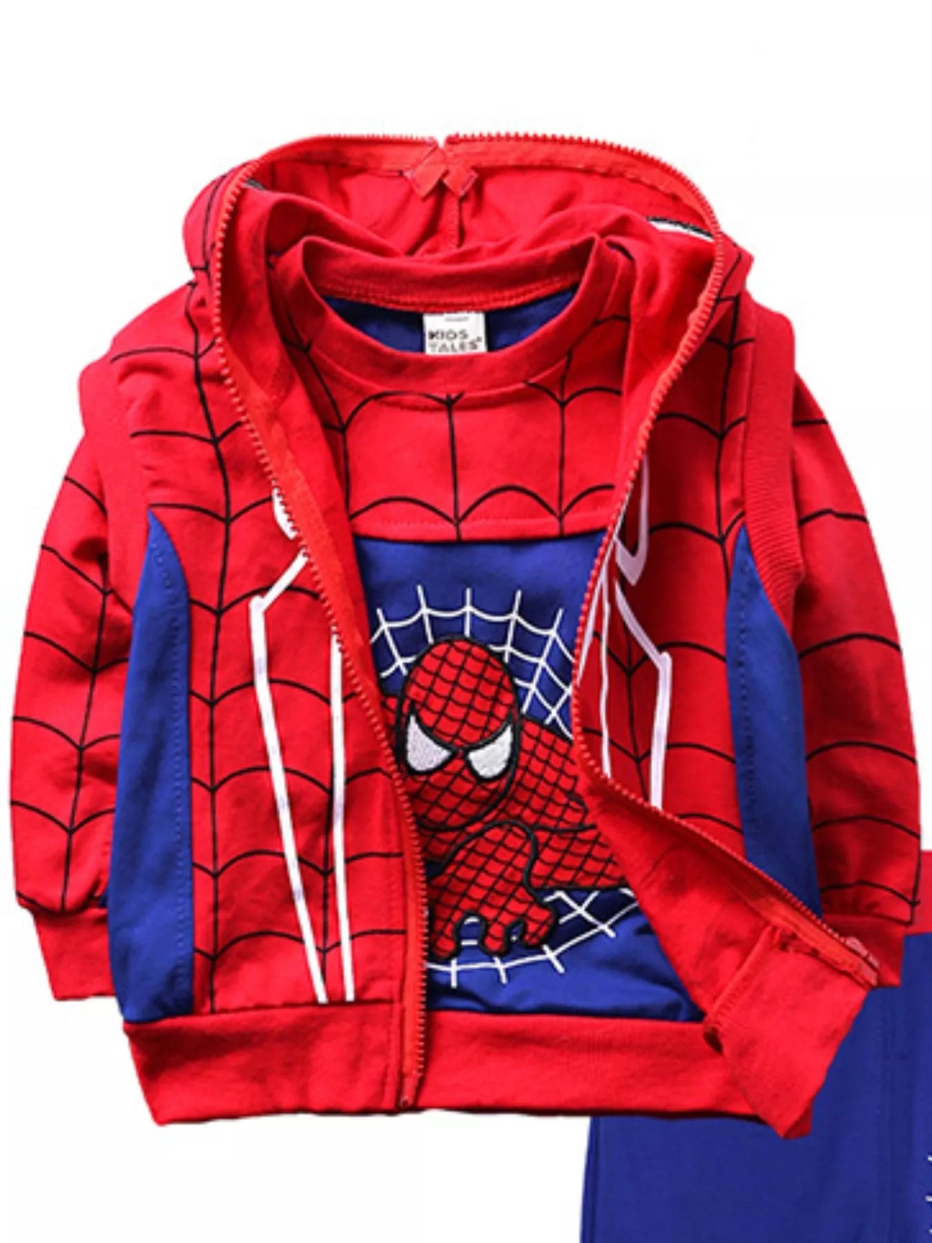 Children's Spiderman 3 - Piece Outfit Set - Crowned Energy CO.