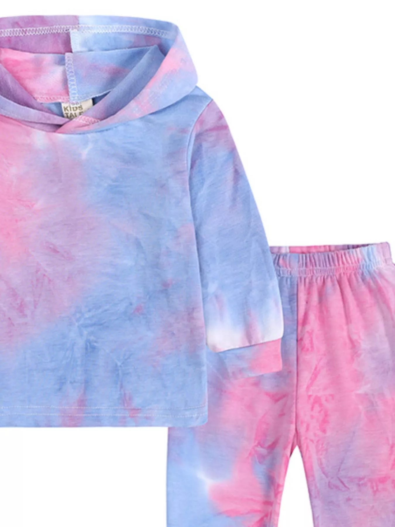 Children's Tie - Dye Hoodie and Pants Set - Crowned Energy CO.