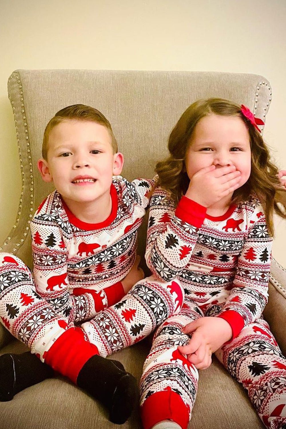 Christmas Long Sleeve Jumpsuit - Crowned Energy CO.