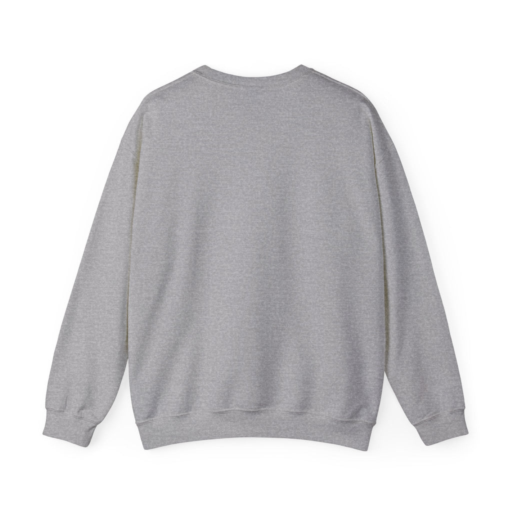 Crowned Energy CO. Dark Heather / S Printify Sweatshirt Cozy Cat-Themed Crewneck Sweatshirt, Perfect for Cat Lovers, Gifts for Her, Funny Sweatshirt, Casual Wear, Unique Cat Apparel