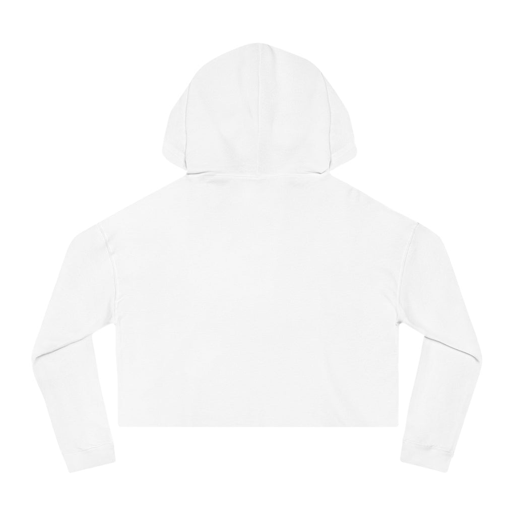 Cropped Hoodie — "Still a Mess, Still Chosen" Inspirational Christian Sweatshirt - Crowned Energy CO.