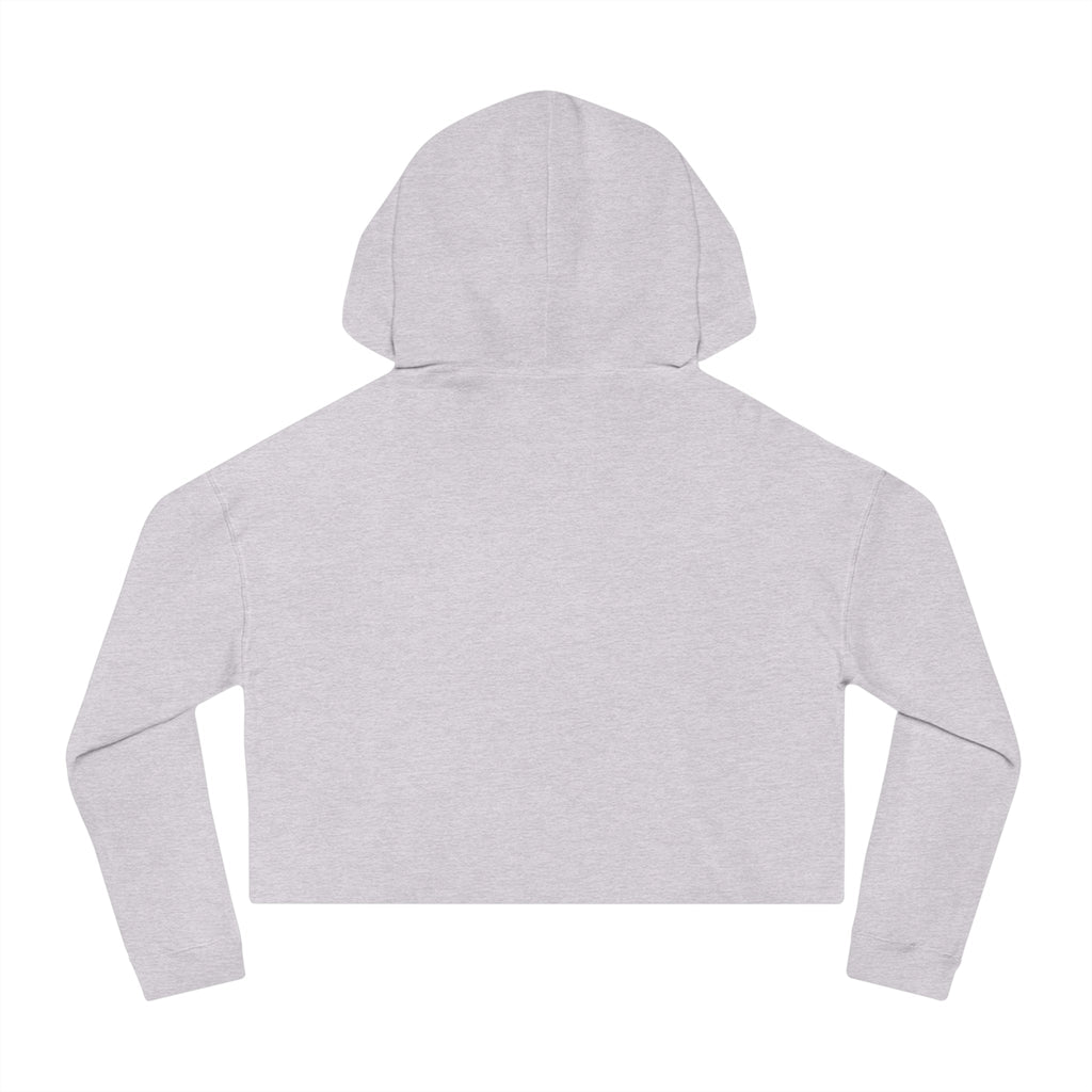 Cropped Hoodie — "Still a Mess, Still Chosen" Inspirational Christian Sweatshirt - Crowned Energy CO.