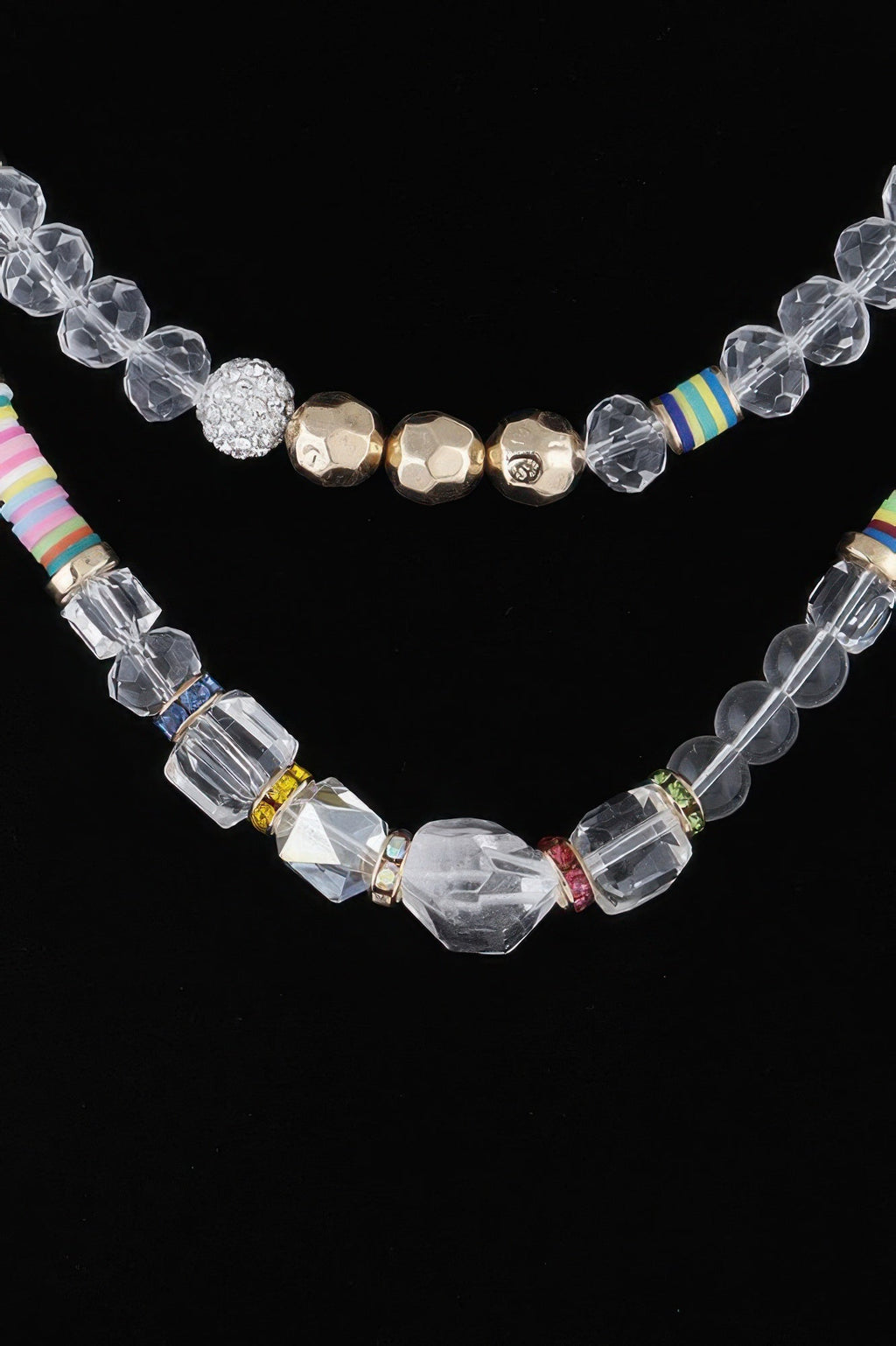 Crystal Bead Necklace - Crowned Energy CO.