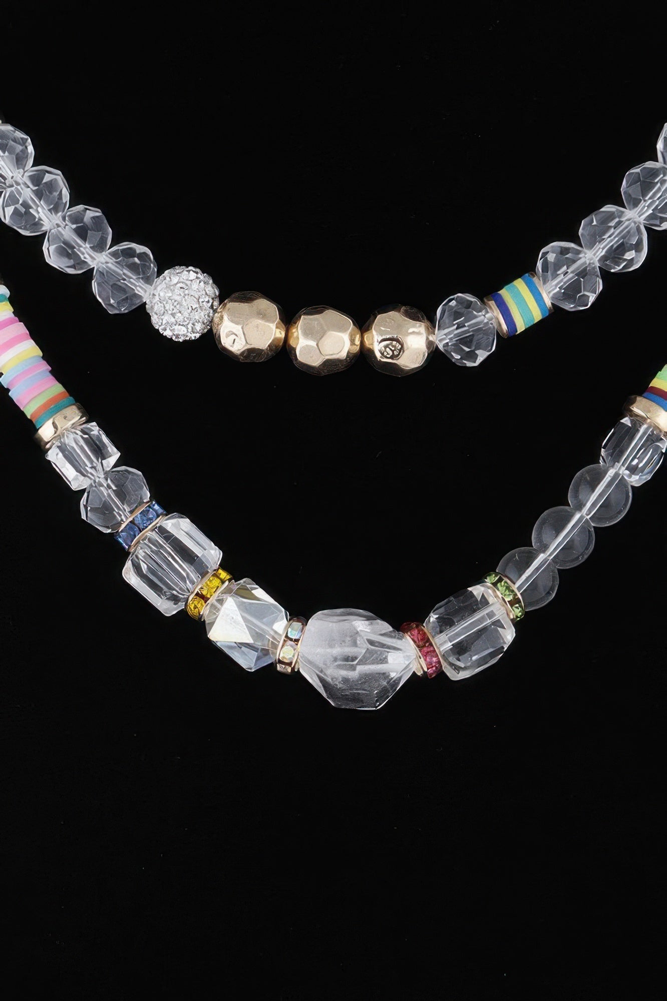 Crystal Bead Necklace - Crowned Energy CO.