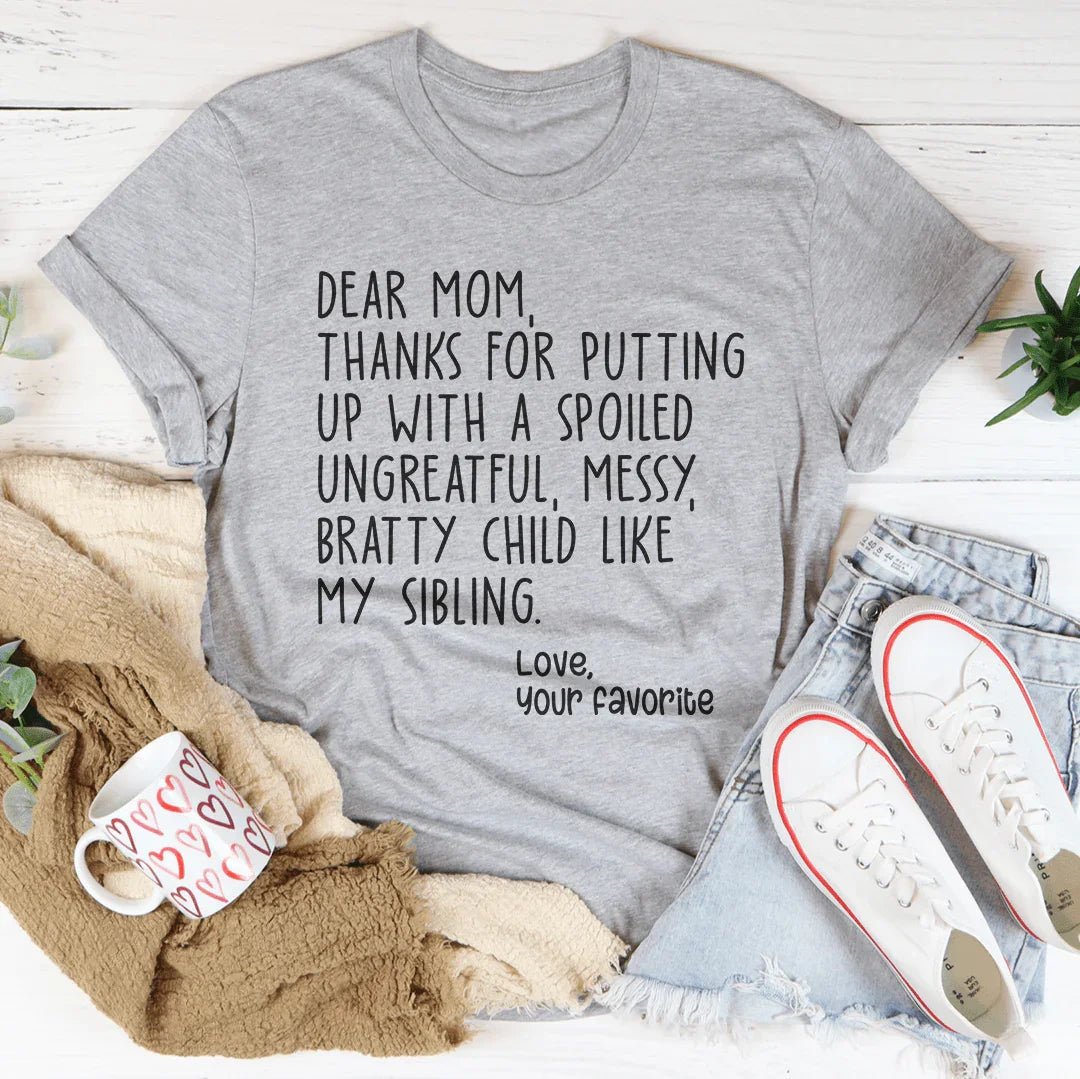 Dear Mom Tee - Crowned Energy CO.