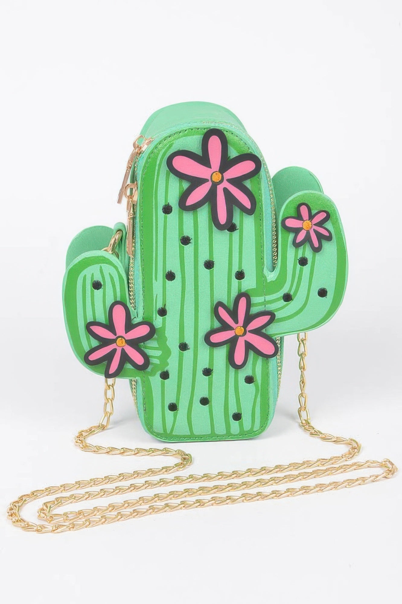Crowned Energy CO. Green CCWHOLESALECLOTHING Clutch 🌵 Desert Dreamer Cactus Crossbody