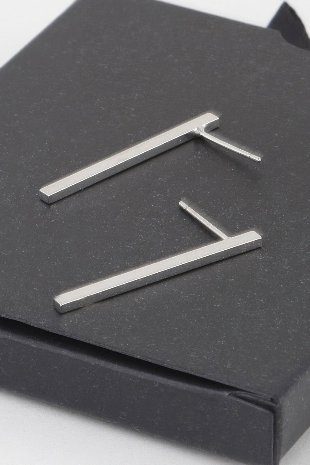 Dipped Metal Bar Earrings - Crowned Energy CO.