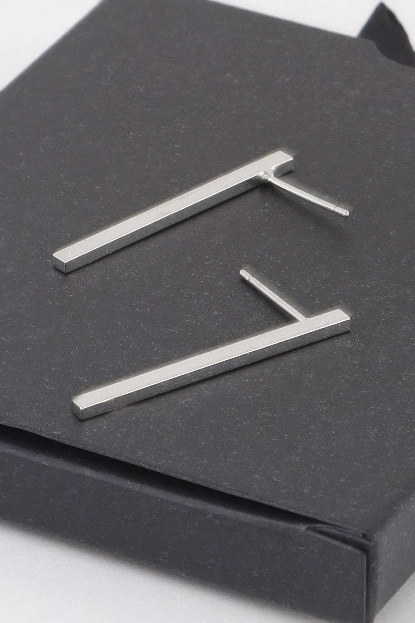 Dipped Metal Bar Earrings - Crowned Energy CO.