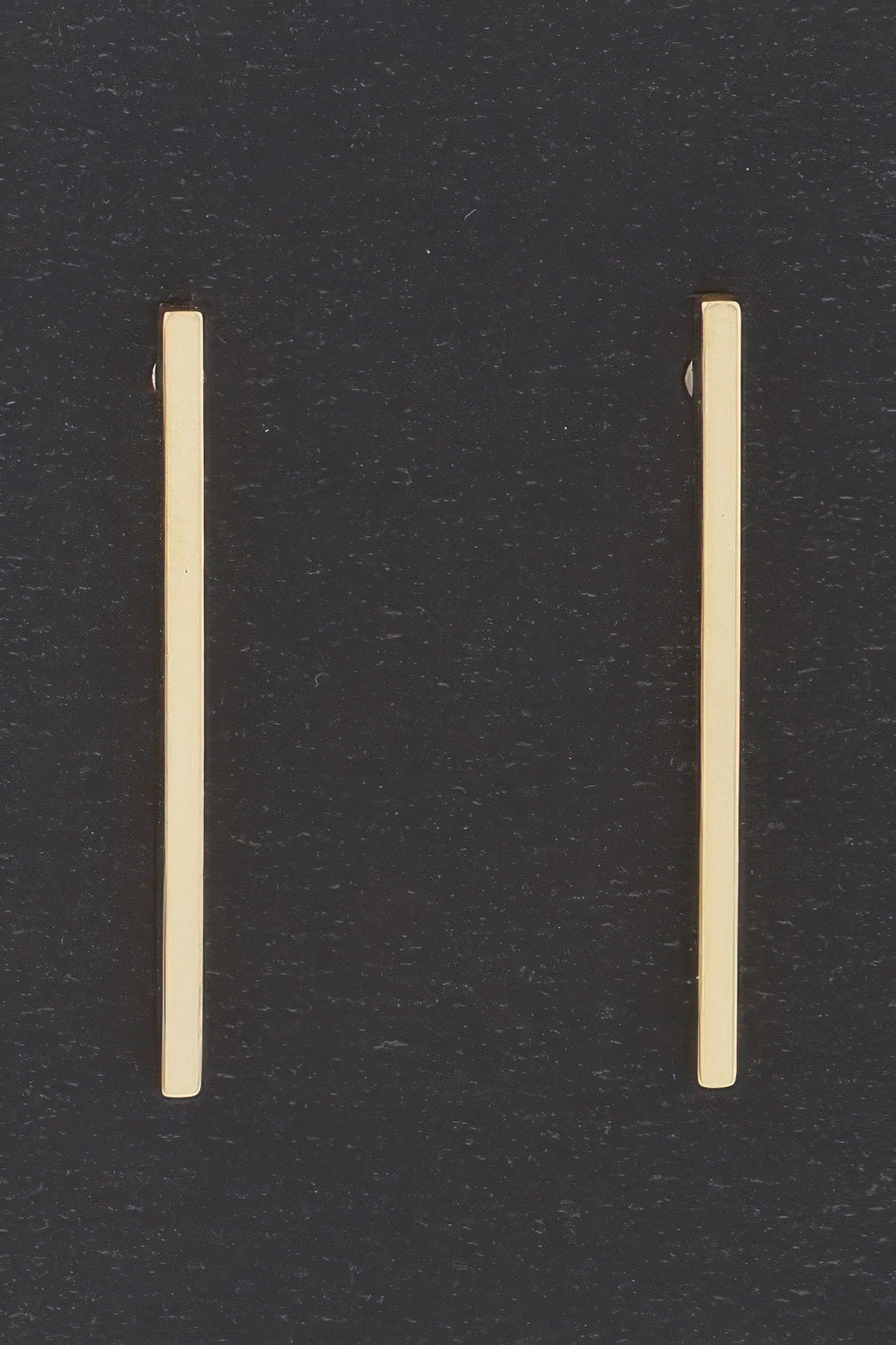 Dipped Metal Bar Earrings - Crowned Energy CO.