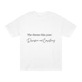 Discipline and Consistency Tee — Motivational Goal - Setting Shirt - Crowned Energy CO.
