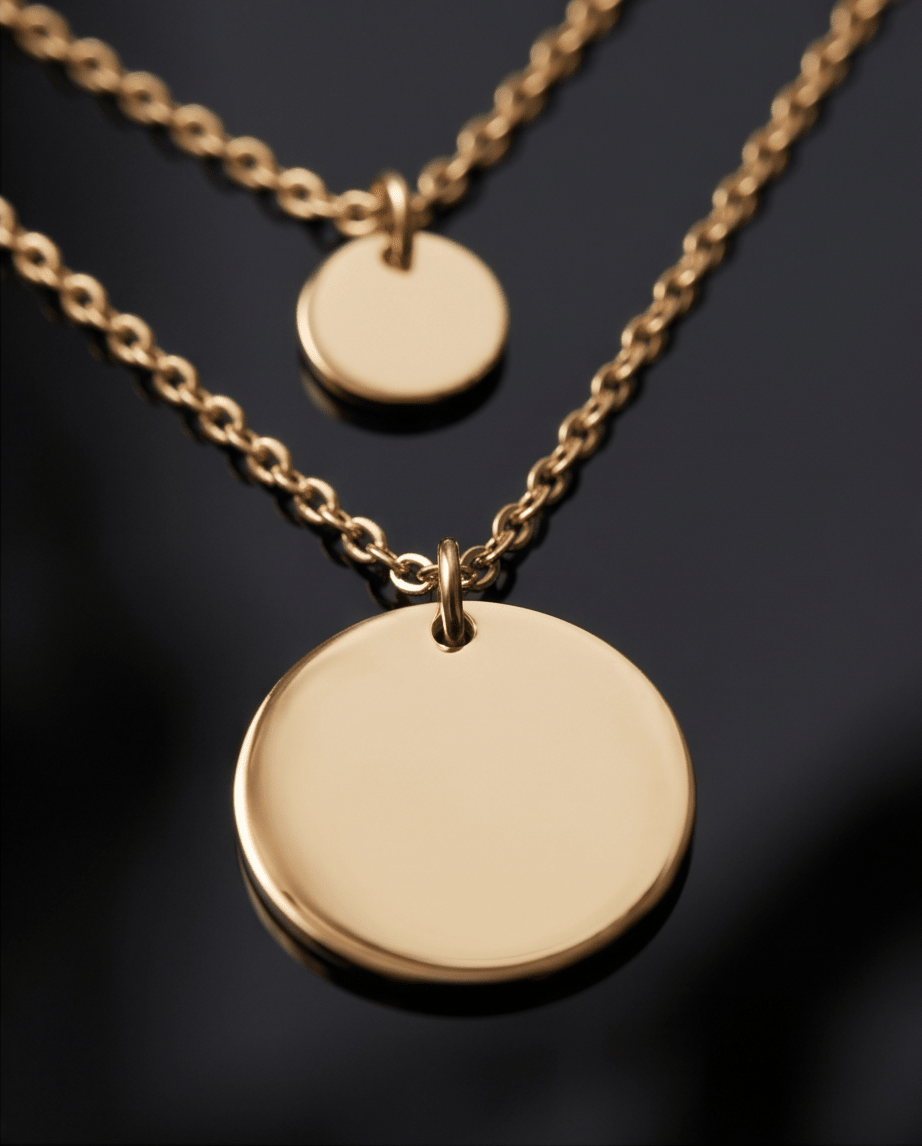 Double Pendant Necklace - Crowned Energy CO.