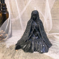 Crowned Energy CO. Black Cloak Goddess Vibes Accessories European Ghost Wizard Candle Holder