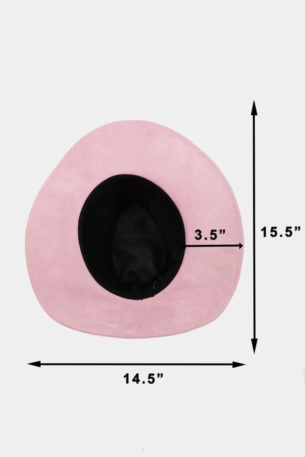 Fame Braided Faux Suede Hat - Crowned Energy CO.