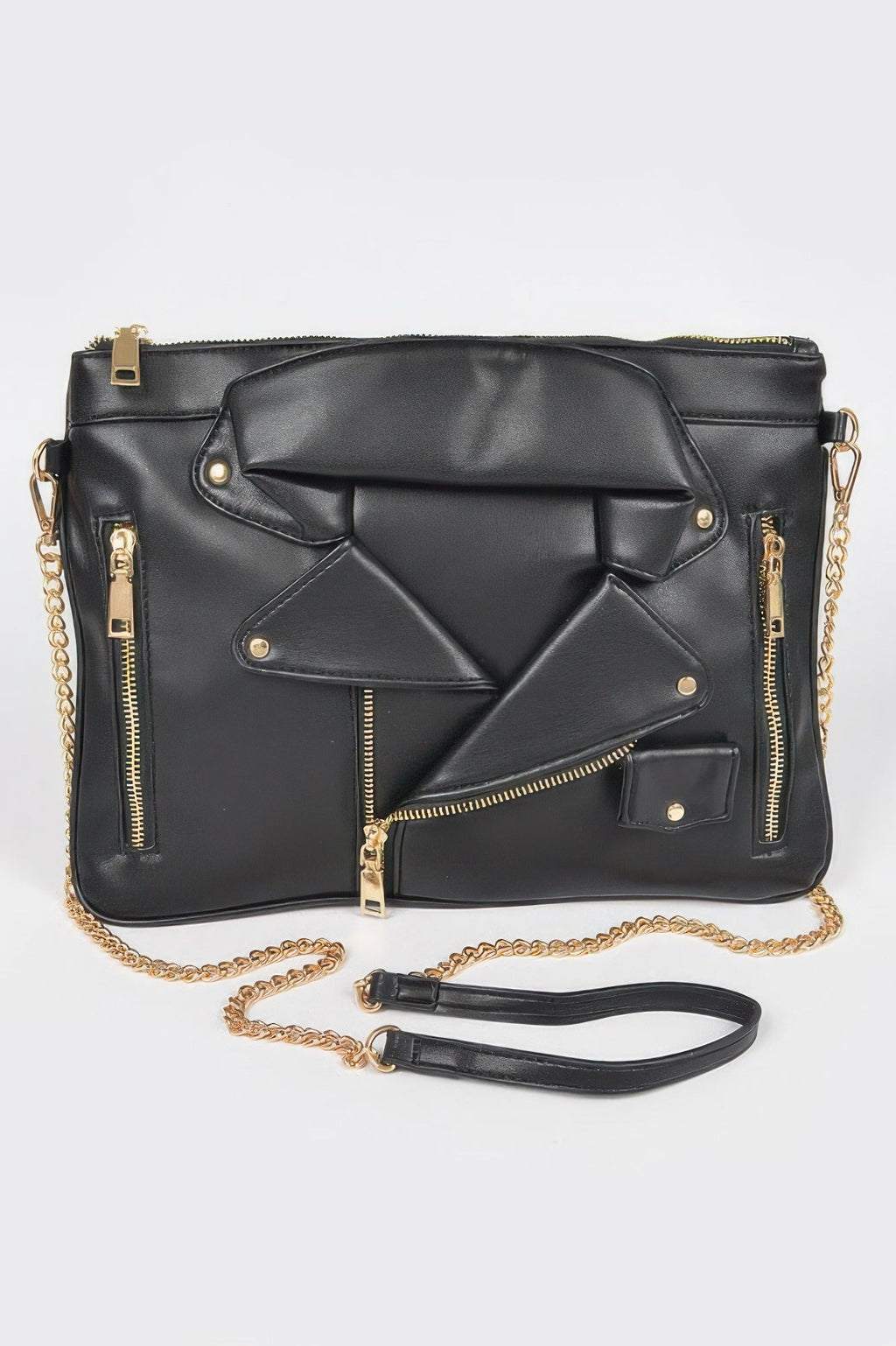 Faux Leather Novelty Bag - Crowned Energy CO.