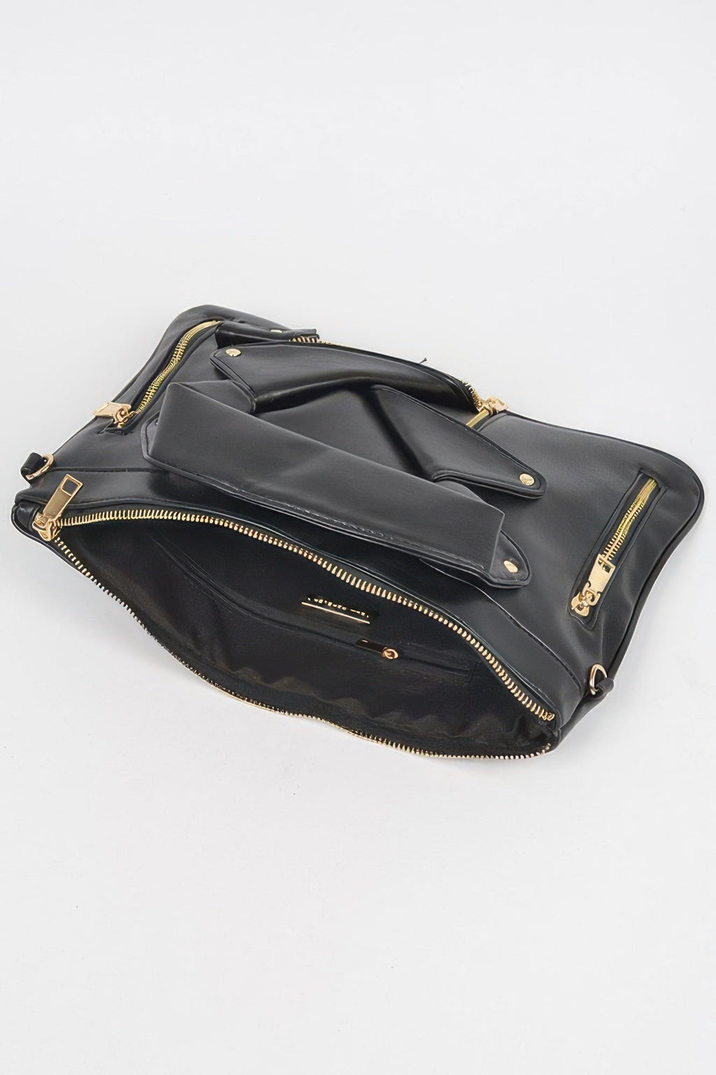 Faux Leather Novelty Bag - Crowned Energy CO.