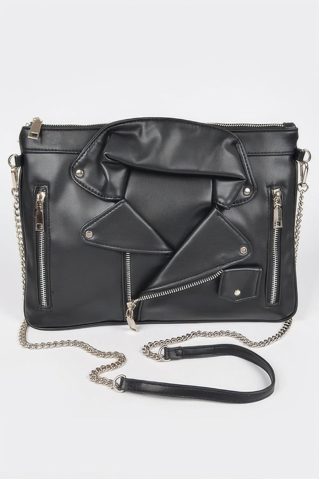 Faux Leather Novelty Bag - Crowned Energy CO.