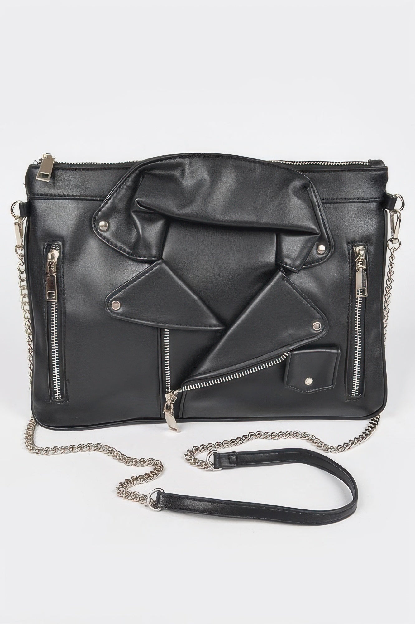 Faux Leather Novelty Bag - Crowned Energy CO.