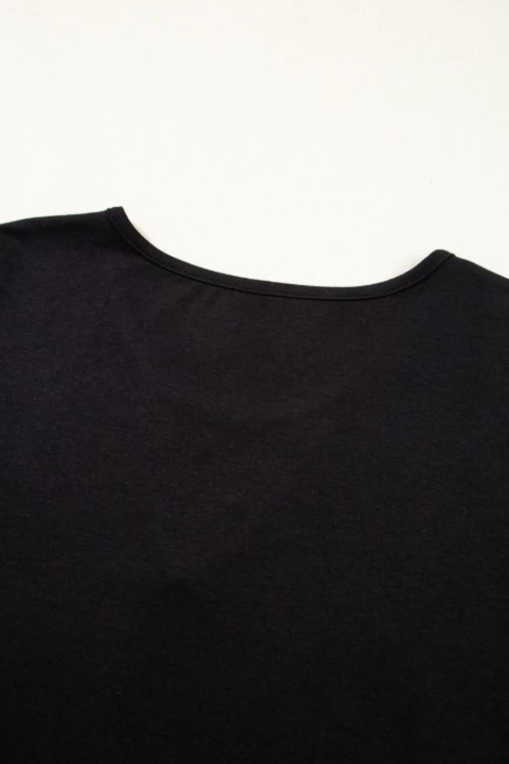 Flora Lace Patchwork Crew Neck Top - Crowned Energy CO.