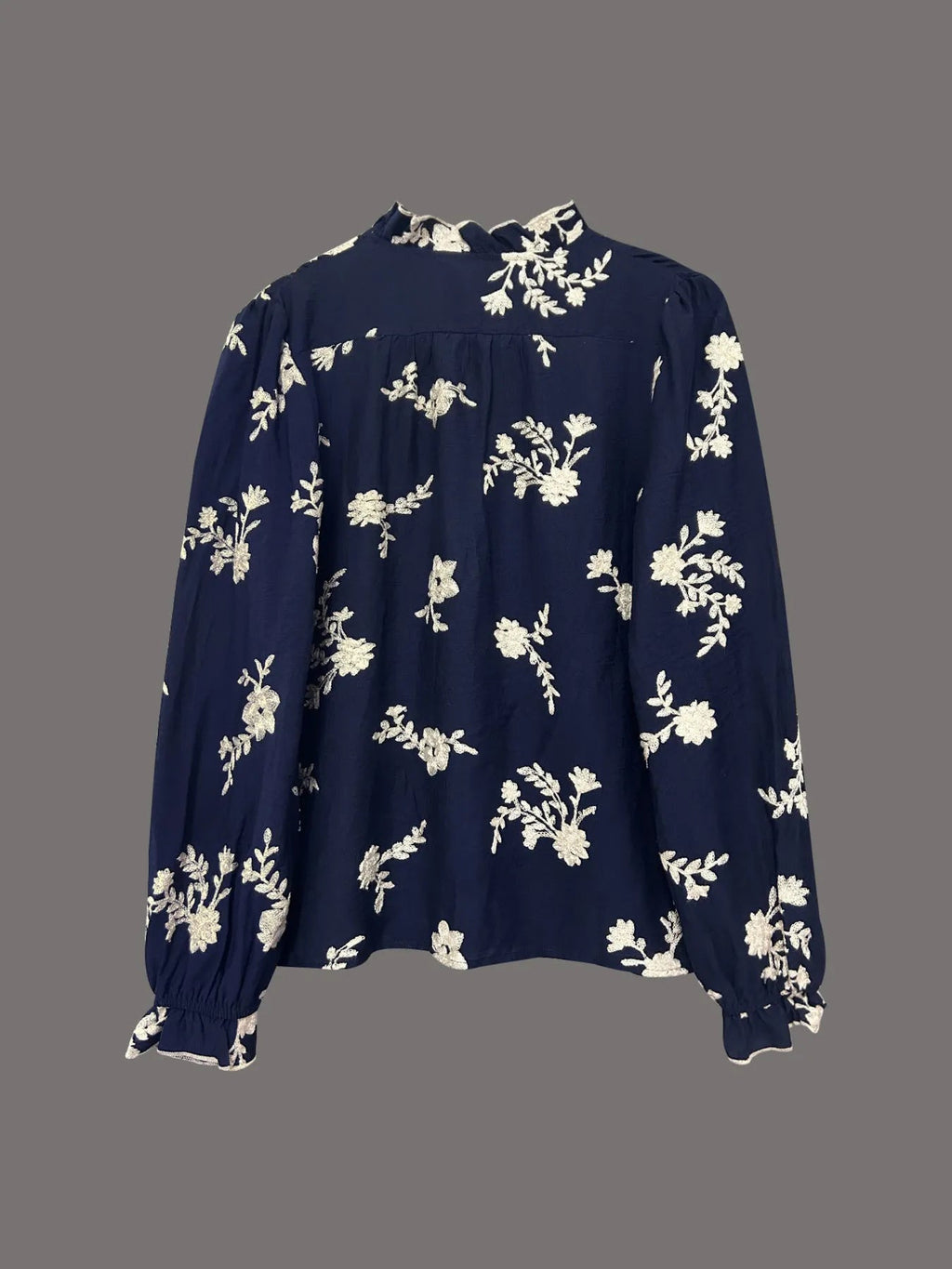 Flower Button Up Long Sleeve Shirt - Crowned Energy CO.