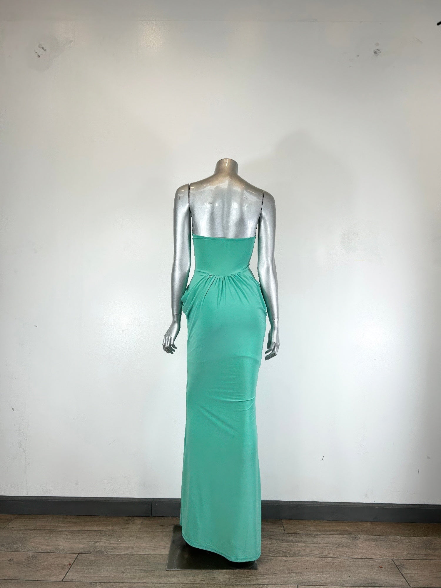 Glamour With Modern Construction Maxi Dress - Crowned Energy CO.