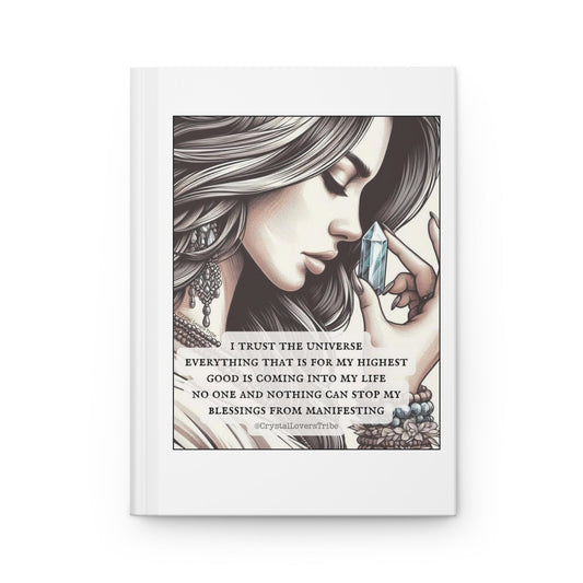 Crowned Energy CO. Journal Printify Paper products Goddess Vibes Journal, Manifestation Notebook, Inspirational Writing Diary, Spiritual Gift, Self-Care Journal, Motivational Journal