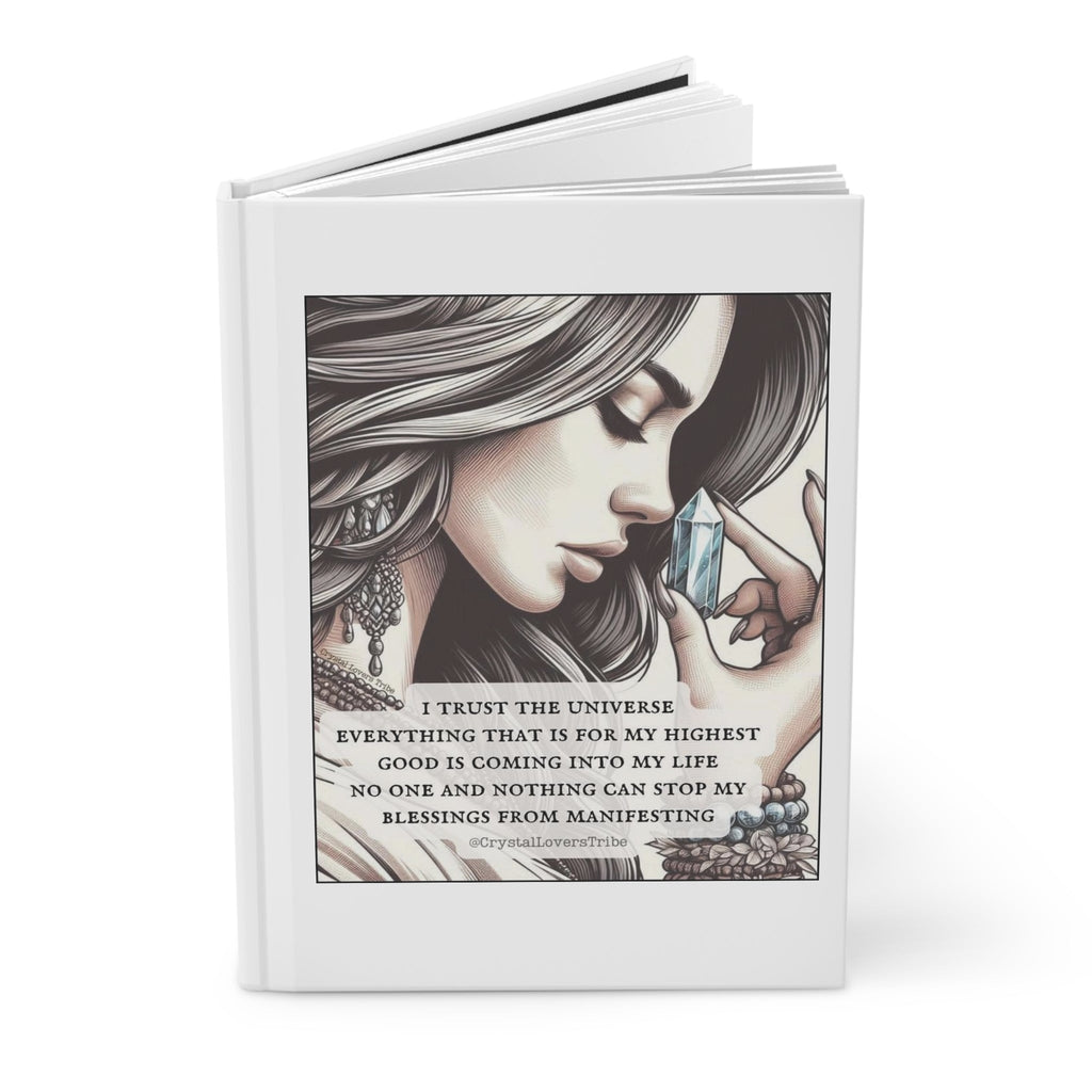 Crowned Energy CO. Journal Printify Paper products Goddess Vibes Journal, Manifestation Notebook, Inspirational Writing Diary, Spiritual Gift, Self-Care Journal, Motivational Journal